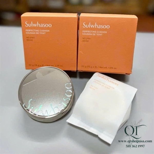 Phấn Cushion Sulwhasoo - Tông 21- Set 80$