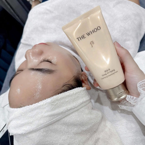 THE WHOO - Sữa rửa mặt SRM Whoo Vàng mẫu mới 100ml EXP 20280331
