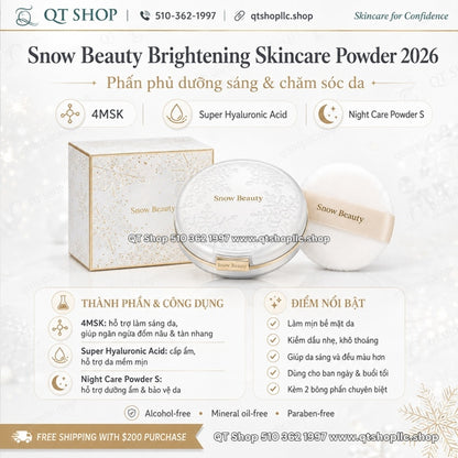 SHISEIDO - Phấn Phủ Snow Beauty Brightening Skincare Powder 2026 Japan - 25gr (Rách Hộp)