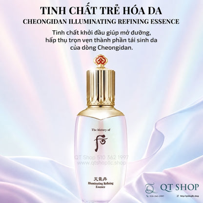 THE WHOO - Nước Thần Hoa Hiên $150 - 150ml - CHEONGIDAN ILLUMINATING REFINING ESSENCE-EXP 202904