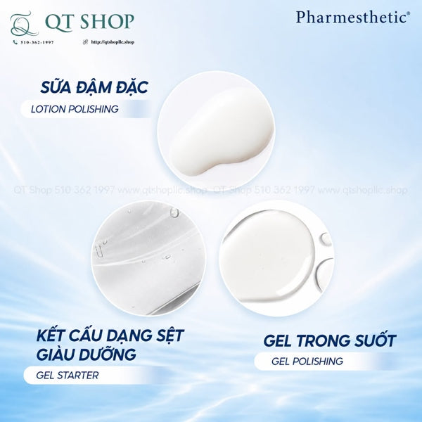 *Pharmesthetics CONAPIDIL - COMBO Định vị - 2 Tẩy Trang + SRM + Toner