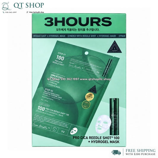 VT - Mặt Nạ Pro Cica Reedle Shot 100 2-Step Hydrogel Mask - XANH LÁ - EXP 202709