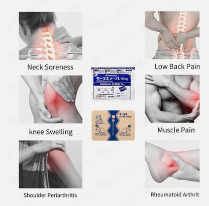 Miếng Dán Hisamitsu Mohrus Tape L 40Mg - 7 miếng - EXP 2028.02