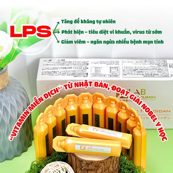 Tinh chất nghệ nano Xlab Curcumin Ukon LPS Fucoidan
