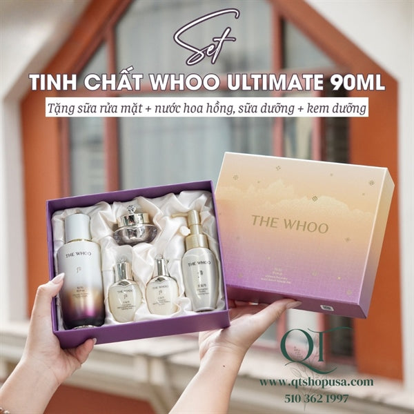 THE WHOO BICHUP - Set Serum Bichop Tím Mới Limited 90ml - Thế hệ thứ 4 - EXP 202812
