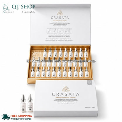 CRASATA - 28 days NMN Whitening - Set Serum NMN trắng da - 28 ống - EXP 202806
