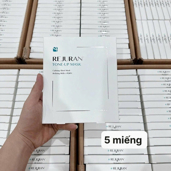 REJURAN - Mặt nạ giấy Tone-Up Mask - Dưỡng ẩm Nâng Tông - 5ea - EXP 202811