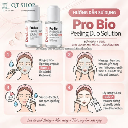 DOCLAB - Pro Bio Peeling Duo Solution - Baby Peel - tặng 1 KCN xanh - EXP 20281109