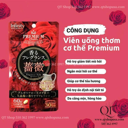 Viên Uống thơm cơ thể - 60 ngày - Japan - EXP 202802