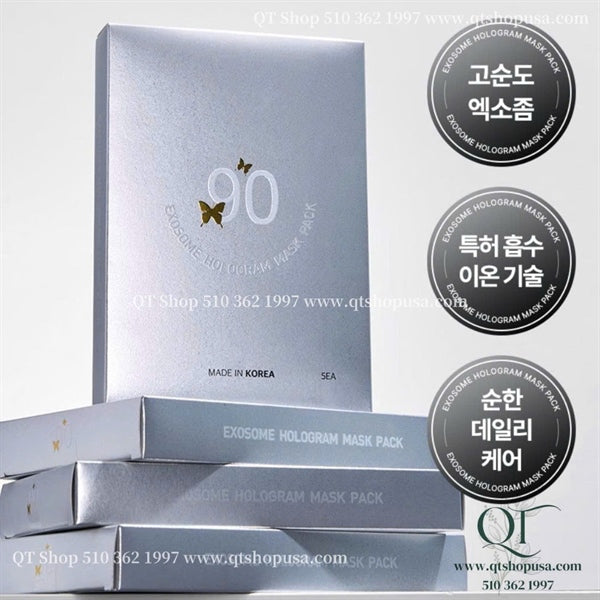 AFTER 90 - Mặt Nạ Exosome Hologram Mask Pack - 5ea - EXP 20271211