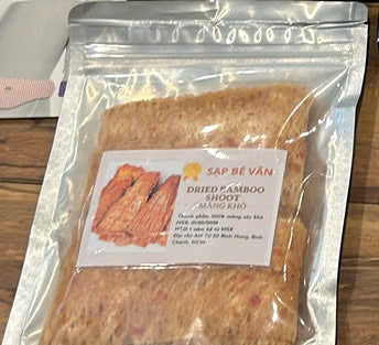 Khô Mực Cán Tẩm Vị - 200gr