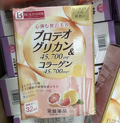 Thạch Bưởi Proteoglycan và Collagen Japan - 32 tép