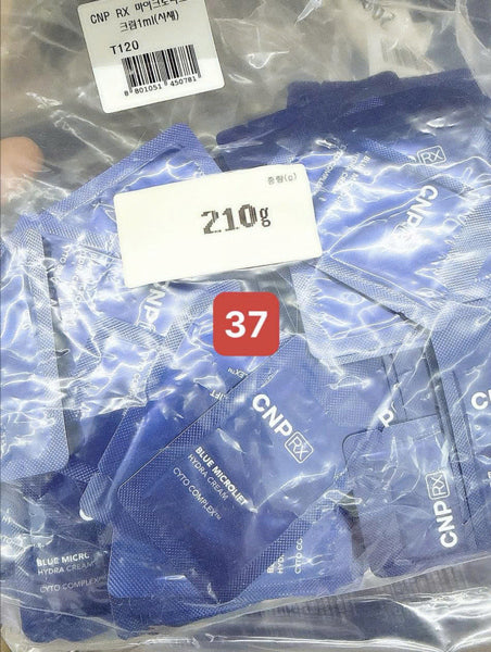 CNP - Sample Kem Blue Microlift Hydra Cream - 120 gói x 1ml - EXP 202706