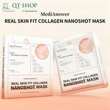 MEDIANSWER - Mặt Nạ Thạch Real Skin Fit Collagen Nanoshot - CAM - 5ea - EXP 2028