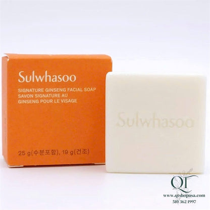 SULWHASOO - Xà Bông Cục Ginseng Facial Soap 25g - EXP 202702