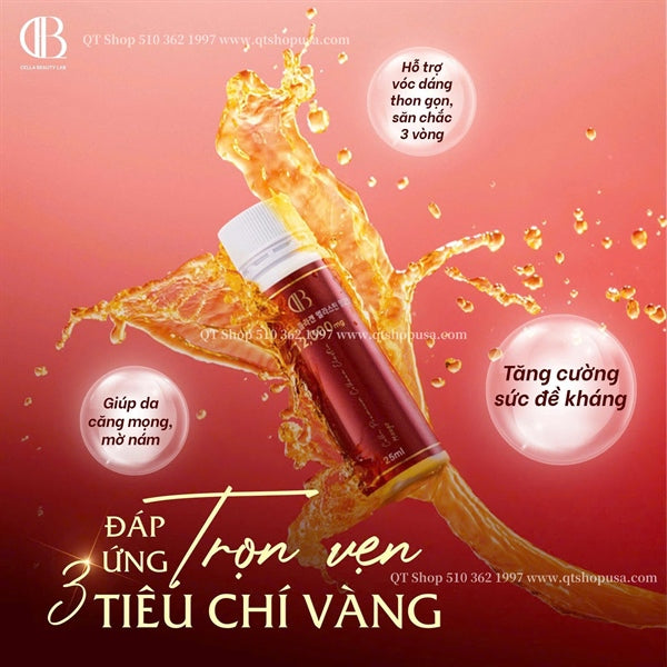 CELLA - Collagen Premium 360.000mg - 30 lọ x 25ml - Vị Xoài - EXP 202801