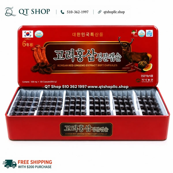 Viên Đạm Sâm Lộc Nhung Hươu - 120 viên - EXP 202804
