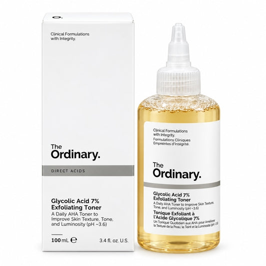 The Ordinary - Toner AHA Glycolic Acid 7% Toning Solution 100ml - EXP 202901