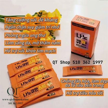 Thạch Nghệ nội địa HQ - 30 tép - EXP 202803