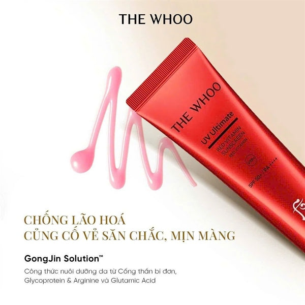 Sample KCN Whoo Đỏ Vitamin chống lão hoá- 1 ml x 120 gói - EXP 202901