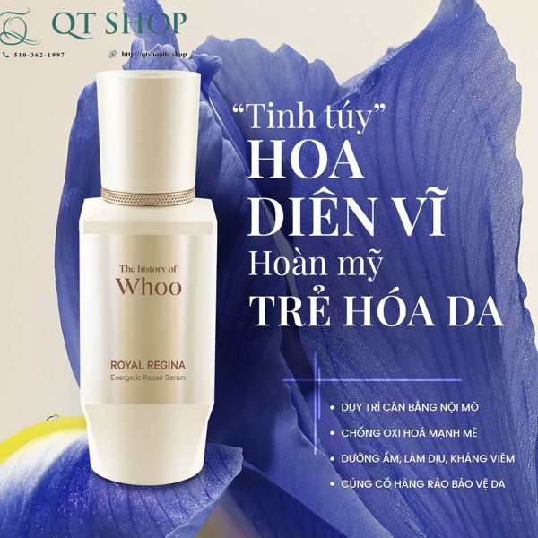THE WHOO - Tinh Chất Royal Regina - 30ml - EXP 202709