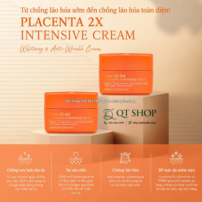 TOMTITTOT - Kem Placenta 2x Intensive Cream - 50g