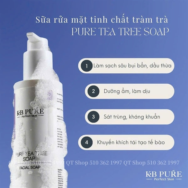 KB Pure - SRM Sữa Rửa Mặt Tea Tree - 250ml