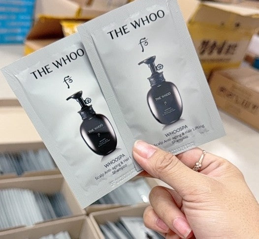 THE WHOO - Sample Dầu Gội Whoo Mới - 7ml x 50 gói - EXP 202812