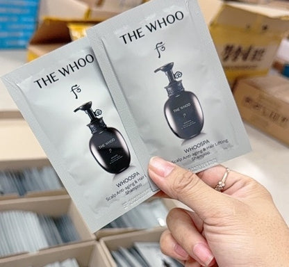 THE WHOO - Sample Dầu Gội Whoo Mới - 7ml x 50 gói - EXP 202812