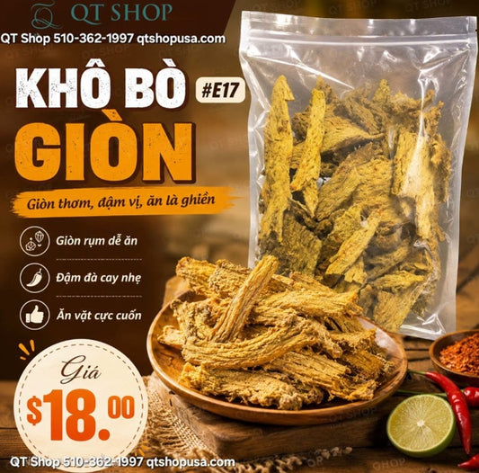 @LIMIT 1 - Khô Bò Giòn VN - MỚI