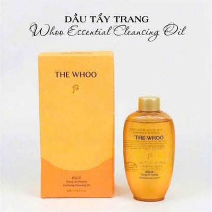 THE WHOO - Dầu Tẩy Trang Whoo Vàng Clarifying Cleansing Oil - 200ml
