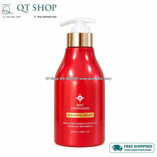 Best Innovation - Kem Tan Mỡ Bụng Bulgama Cream 350ml - Đỏ