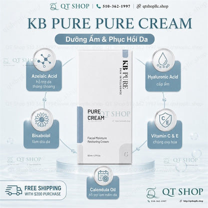 KB PURE - Kem Dưỡng Pure Cream 50ml - Da dầu mụn