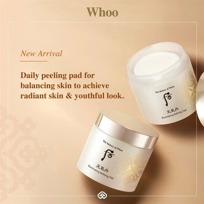 THE WHOO - Toner Pad Hoa Hiên - 60 miếng - EXP 202807