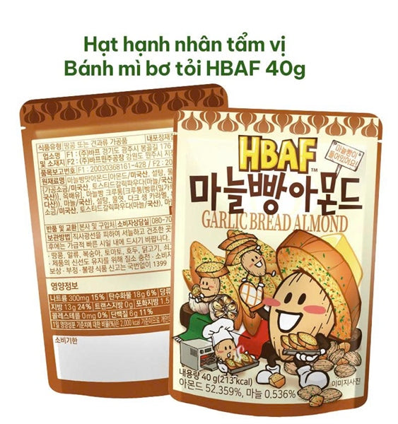 Hạnh nhân - Garlic Bread - Bơ Tỏi - EXP 202610