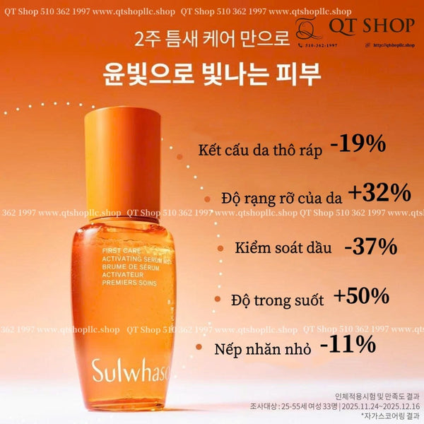 SULWHASOO Xịt Khoáng First Care Activating Serum Mist 50ml