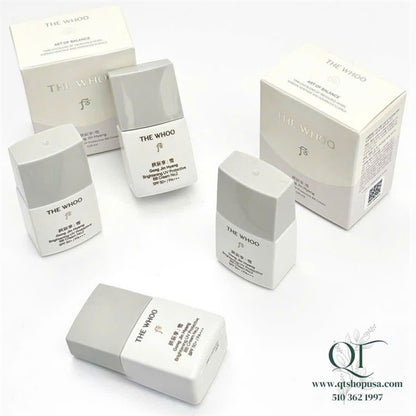 Set Kem Nền BB Whoo Trắng - 13ml x 2 lọ - Tông số 2 - EXP 202804
