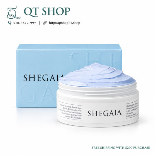 SHEGAIA - Mặt Nạ Skin Vacuum Deep Cleansing Mask 150g - Da dầu - XANH