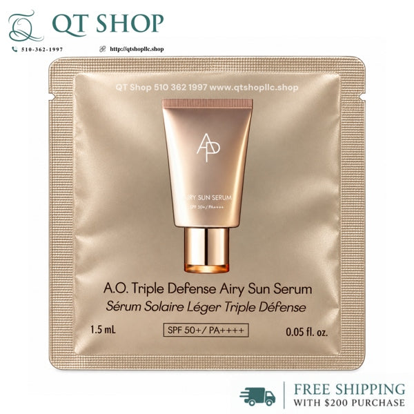 @ AMORE AP - Sample KCN A.O Triple Defense Airy Sun Serum - 1.5ml x 24ea