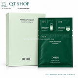OHUI - Mặt Nạ Ohui Xanh Prime Advancer Ampoule Mask 3-Step Set - 8ea - EXP 202702