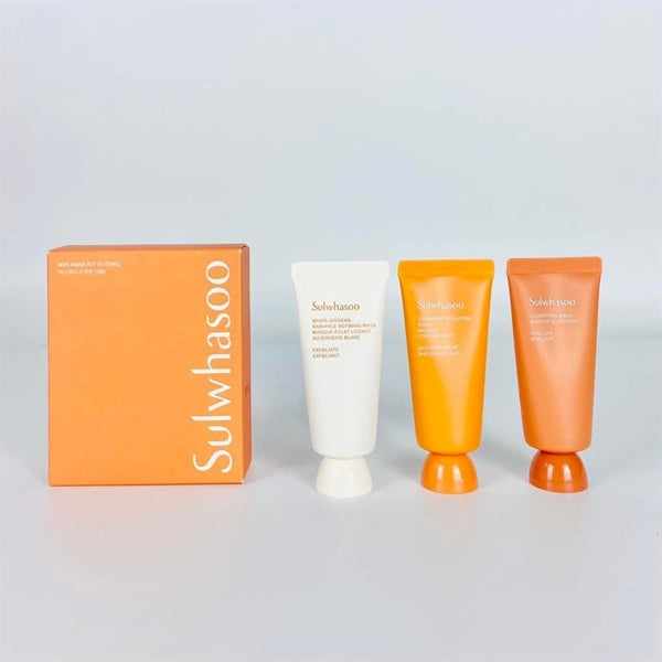 Set 3 Mask Sulwhasoo - Lột - Ngủ - TDC Bạch Sâm - EXP 202807