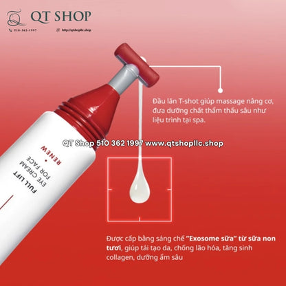 AHC - Kem Mắt Đỏ 3X Collagen Expert Full Lift Eye Cream For Face - 40ml - EXP 202904