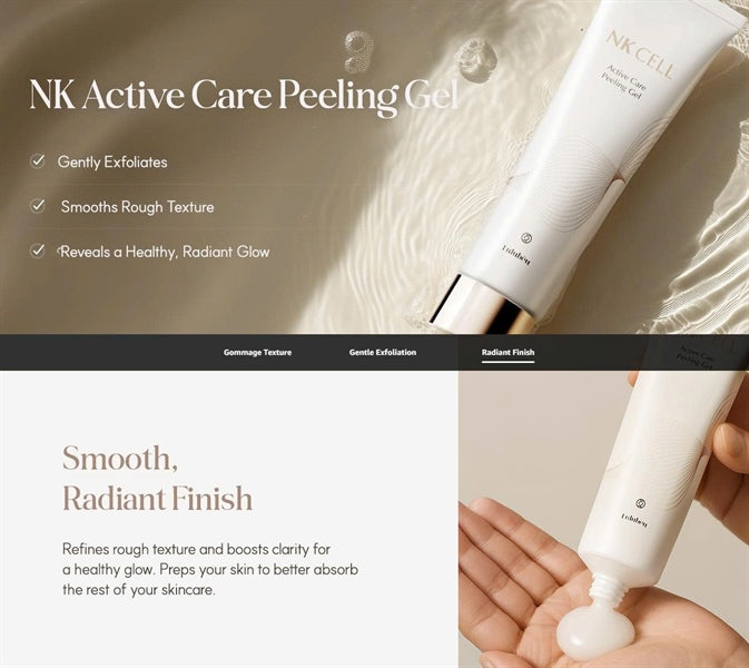 LULUBEU - TDC Tẩy tế bào chết NK CELL ACTIVE CARE PEELING GEL 120ml - EXP 202702