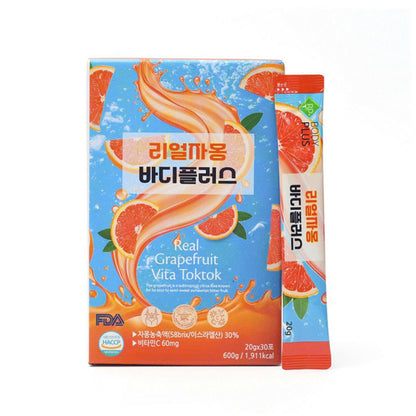 Nước ép Bưởi Đỏ Giảm Cân - Body Plus - 30 gói - EXP 2020805