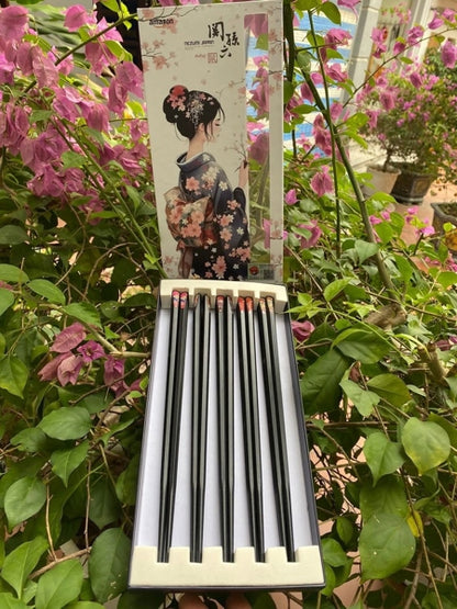 Set 10 Đôi Đũa Kháng Khuẩn Nezumi Japan