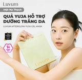 LUVUM - Mask Thạch Luvum Trắng Da - 5ea - EXP 202702 - VÀNG