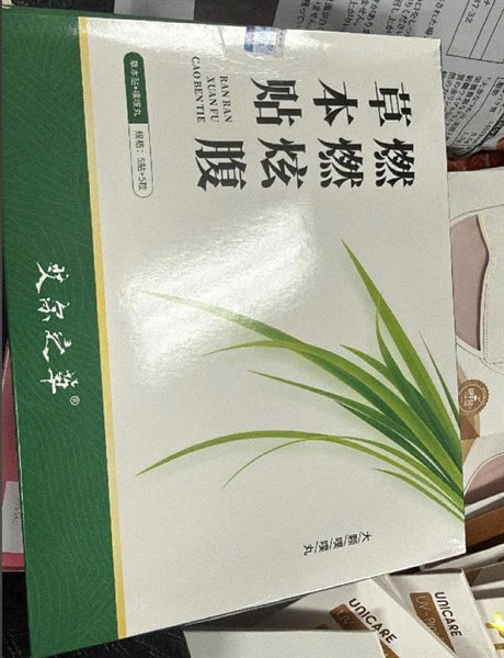 Miếng Dán Ngải Cứu Tan Mỡ Bụng - 5 miếng - EXP 2028
