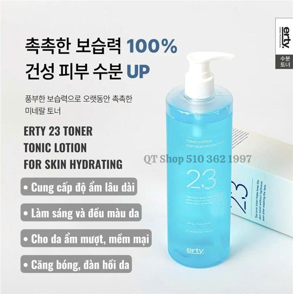 ERTY - 23 TONER - 480ml - EXP 202805