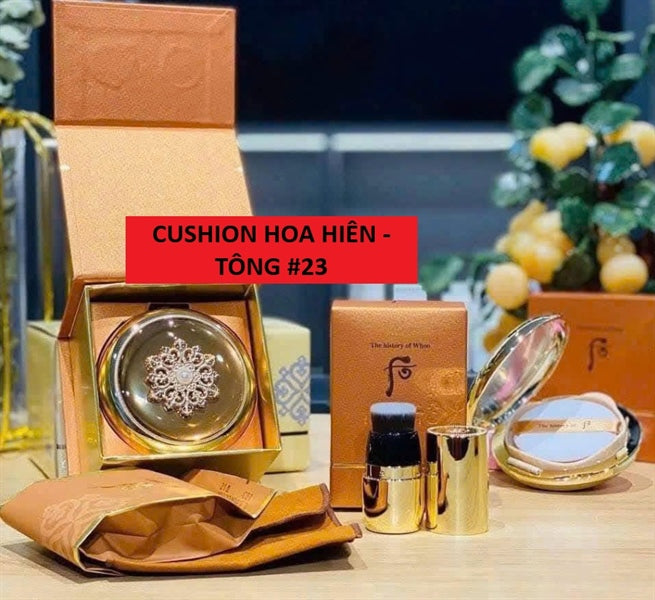 THE WHOO - Phấn Cushion Hoa Hiên - Tông #23 - tặng 1 lõi - EXP 202809