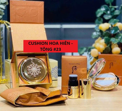 THE WHOO - Phấn Cushion Hoa Hiên - Tông #23 - tặng 1 lõi - EXP 202809